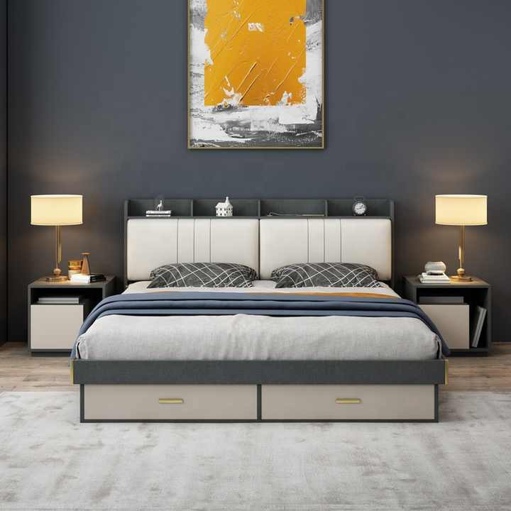 تخت خواب دو نفره مدل توپولوف d سایز 160×200 سانتی متر تخت خواب دو نفره مدل توپولوف d سایز 160×200 سانتی متر