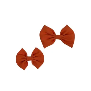 گیره مو دخترانه مدل پاپیون کد 52 مجموعه 2 عددی