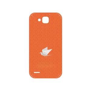 MAHOOT Minimalist origami bird Cover Sticker for Honor 3X G750