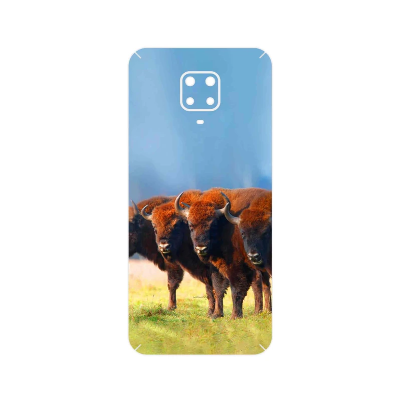 برچسب پوششی ماهوت مدل Buffalo مناسب برای گوشی موبایل شیائومی Redmi Note 9 Pro