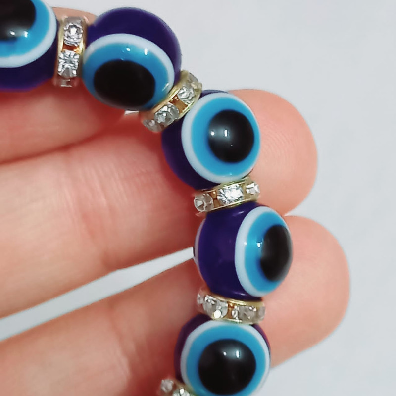 دستبند دخترانه مدل چشم نظر کد P300 دستبند دخترانه مدل چشم نظر کد P300