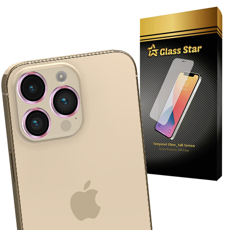 محافظ لنز دوربین گلس استار مدل RINGIS مناسب برای گوشی موبایل اپل iPhone 14 Pro Max