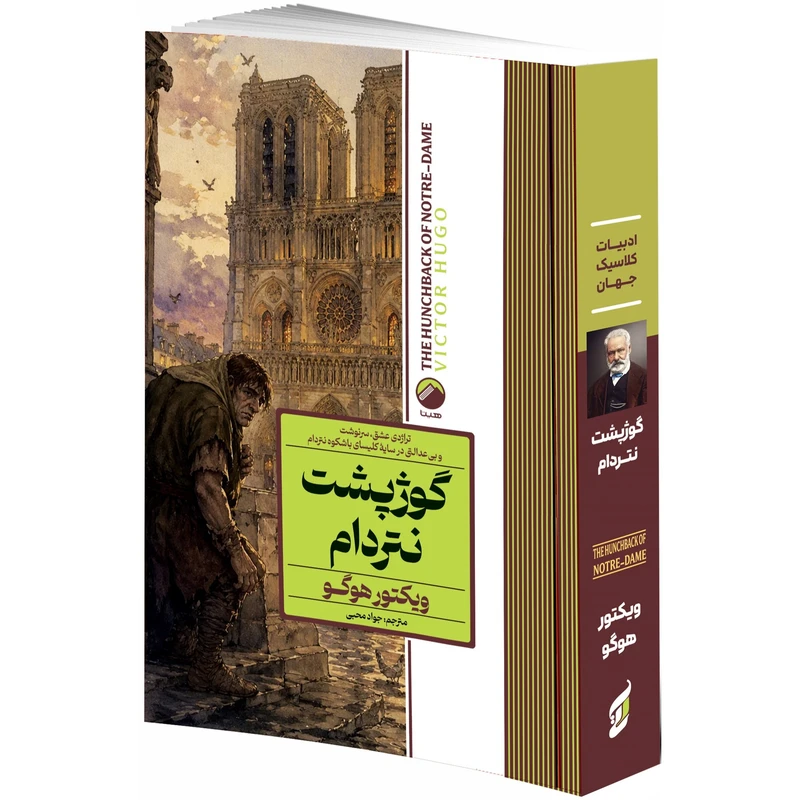 کتاب گوژپشت نتردام اثر ویکتور هوگو ترجمه جواد محبی انتشارات هیتا