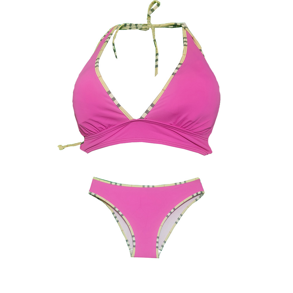 مایو زنانه مدل GH120 رنگ صورتی