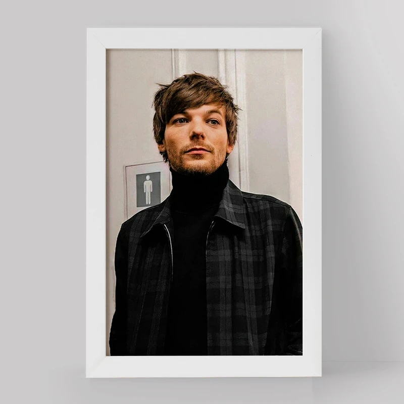 تابلو خندالو مدل لویی تاملینسون گروه موسیقی وان دایرکشن One Direction کد 18954