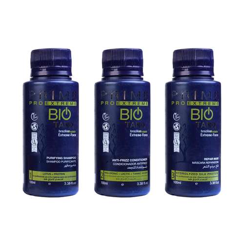 کراتین مو پریم مدل بیو تانیکس حجم 100 میلی لیتر مجموعه 3 عددی