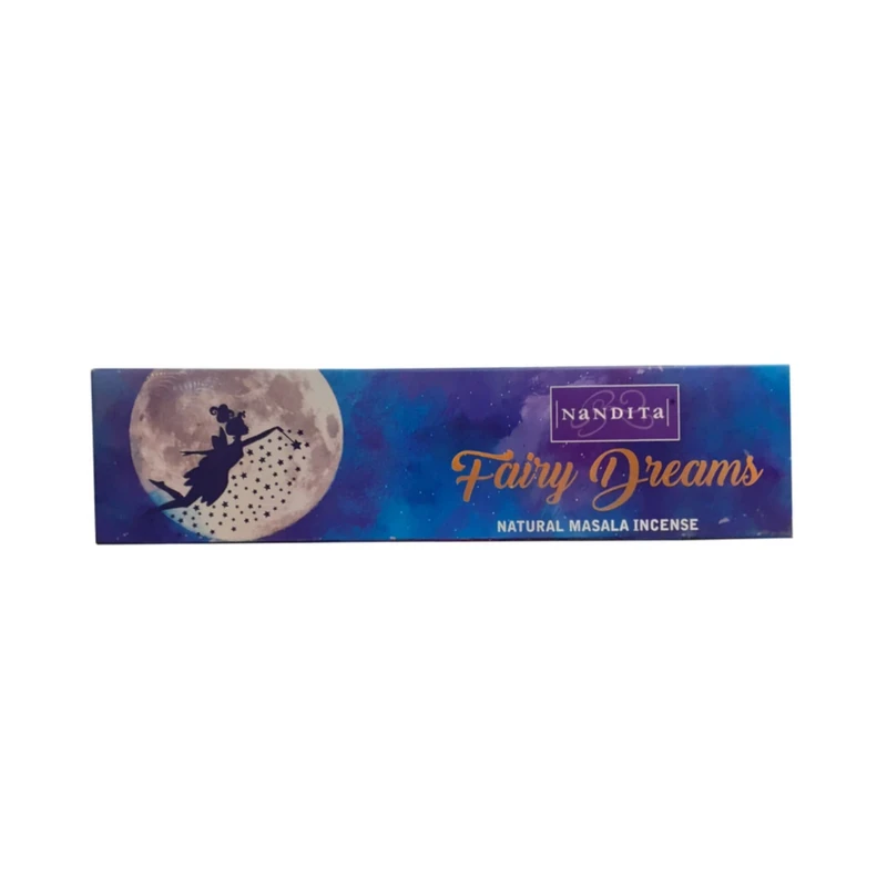 عود دست‌ساز ناندیتا مدل Fairy dream رویای پری رایحه گل، گل‌های بهاری بسته 30 عددی
