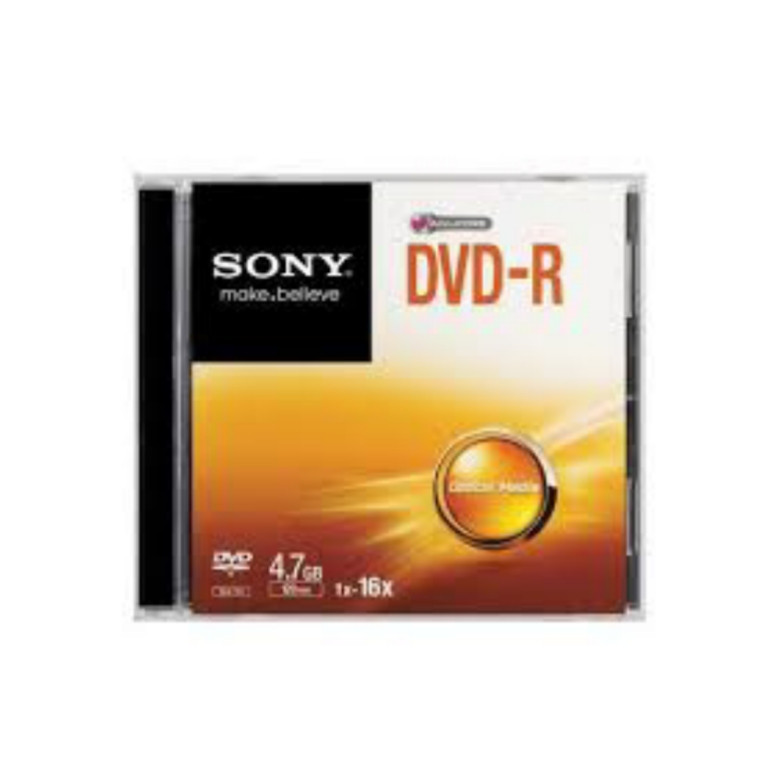دی وی دی خام سونی مدل DVD-R بسته 10 عددی