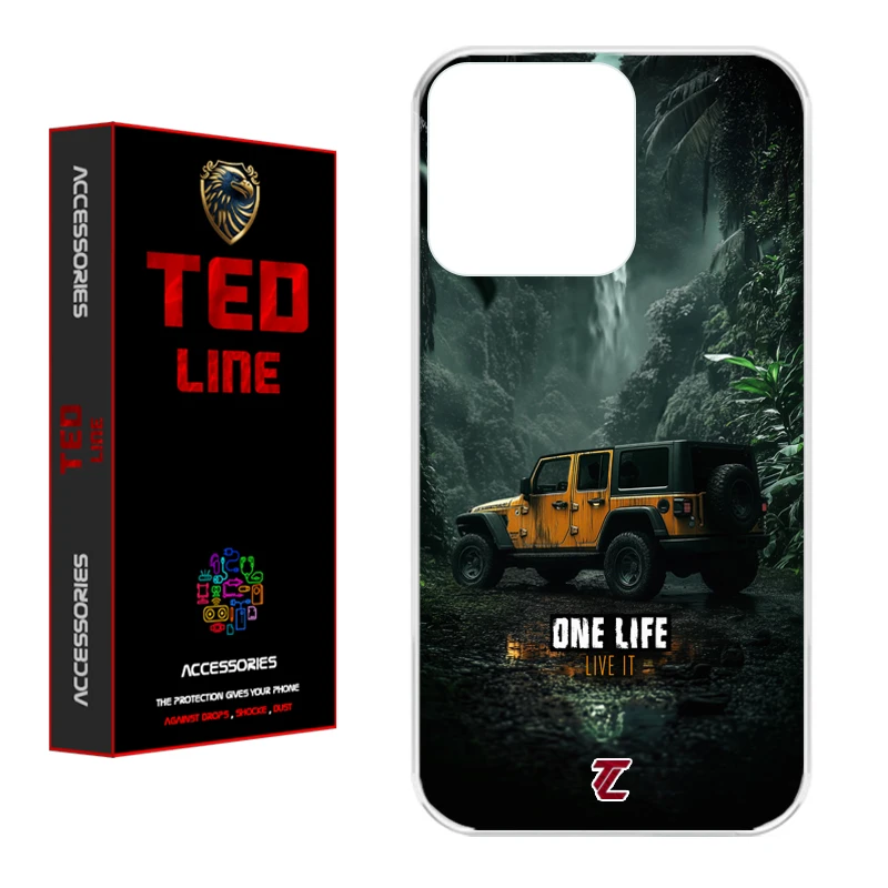 کاور تد لاین طرح ماشین آفرود کد 1119 مناسب برای گوشی موبایل اپل Iphone 16 Pro Max