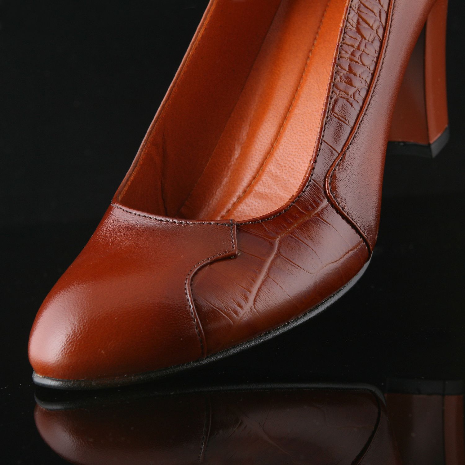 ست کیف و کفش زنانه چرم یلسان مدل دلسا کد ANA-GC-904-asl -  - 8