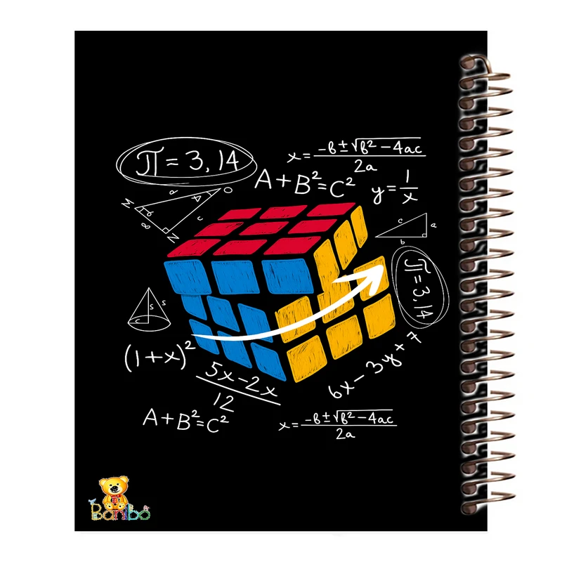 دفتر نقاشی 50 برگ بانیبو مدل روبیک کد 2739
