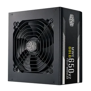 منبع تغذیه کامپیوتر کولر مستر مدل MWE Gold 650 V2 FULL MODULAR MPE-6501-ACAAG