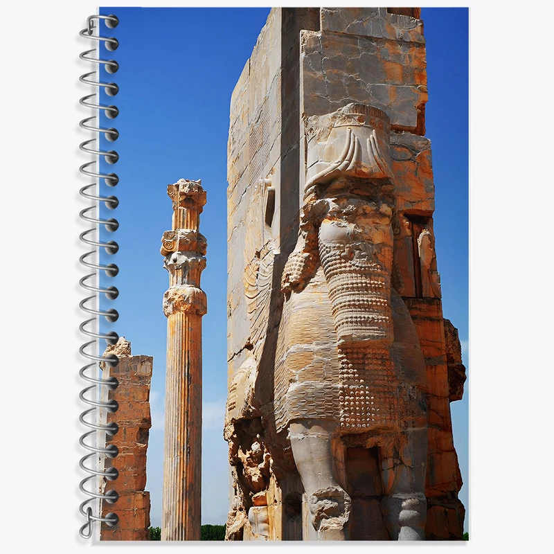 دفتر نت موسیقی 50 برگ خندالو طرح تخت جمشید کد F6343