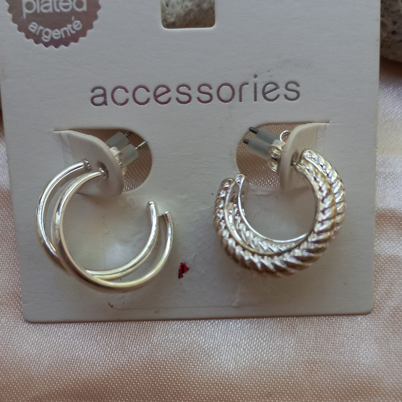 گوشواره زنانه اکسسورایز مدل SMR 064 مجموعه 2 عددی