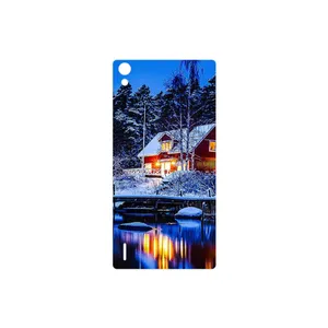 MAHOOT Winter Season Cover Sticker for Huawei Ascend P7