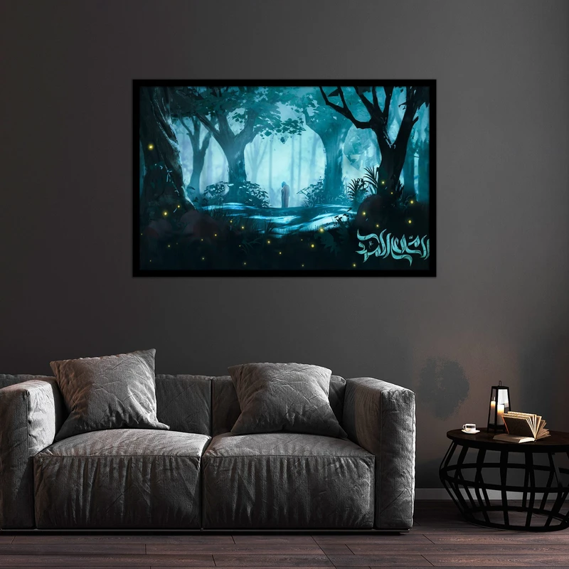 تابلو بکلیت طرح تصویر مذهبی امام زمان (عج) مدل B-bu2444