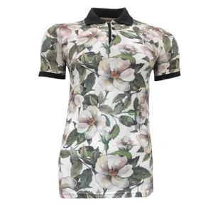 پولوشرت آستین کوتاه مردانه مدل آستین کشی هاوایی