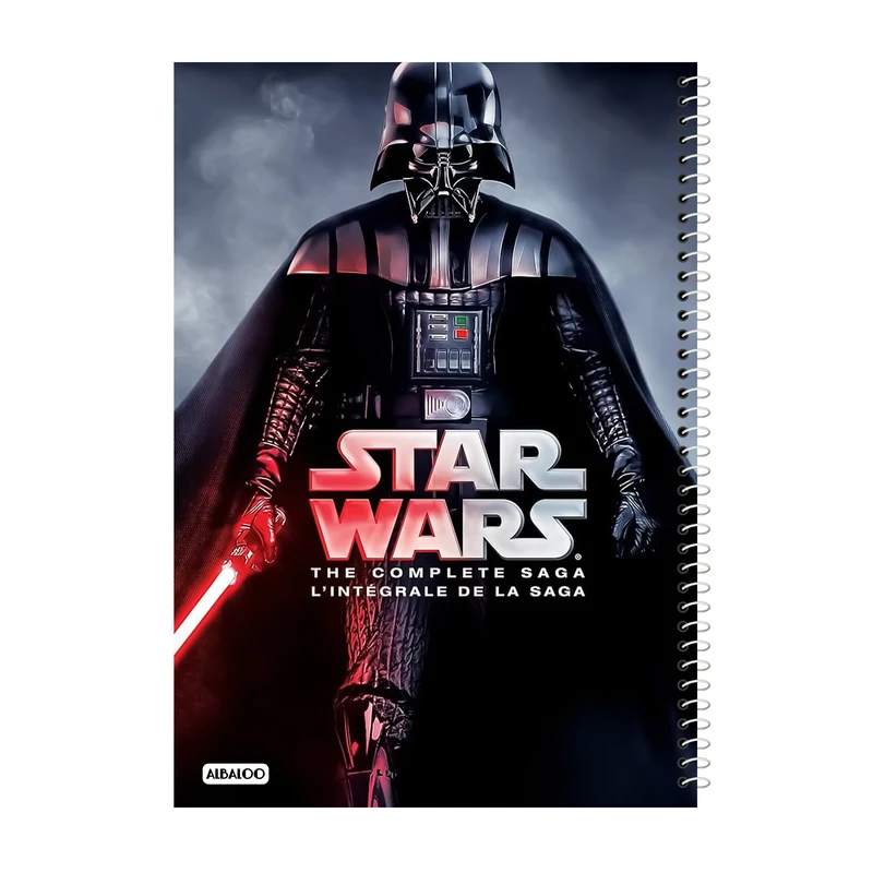 دفتر مشق 100 برگ آلبالو طرح جنگ ستارگان کد 2287