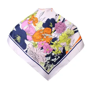 روسری دخترانه مگنولیا کد 6-555 تک سایز