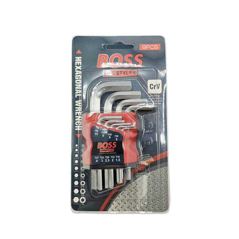 مجموعه 9 عددی آچار الن باس مدل LIFE_STYLE