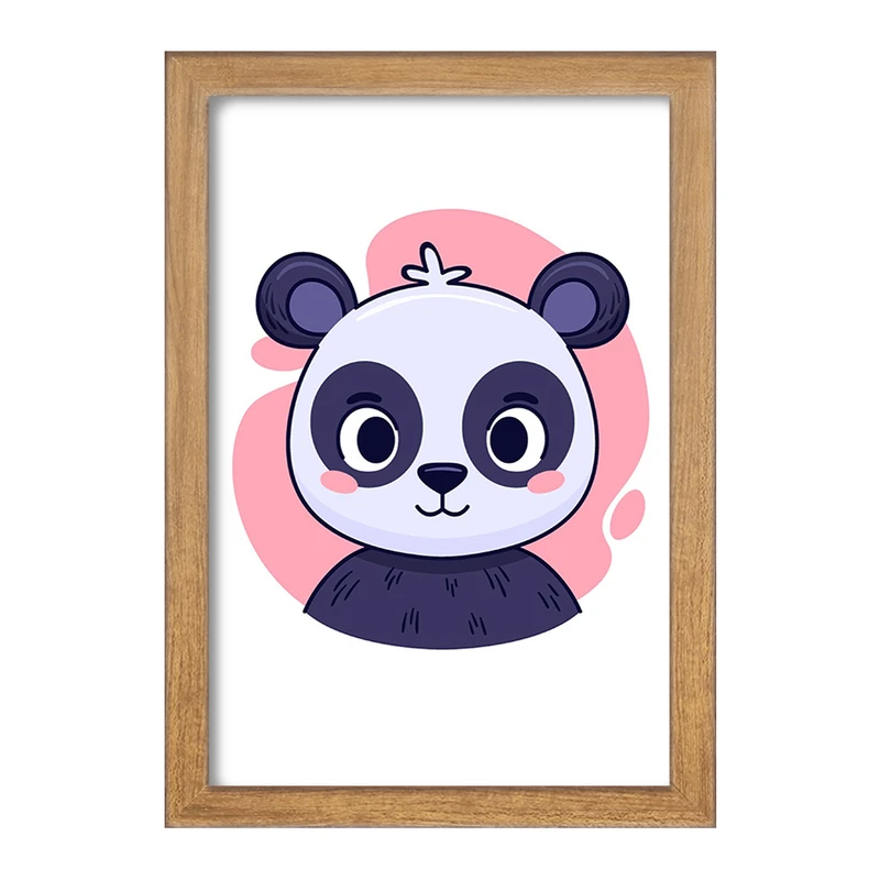 تابلو خندالو مدل پاندا حیوانات بامزه کد 37134