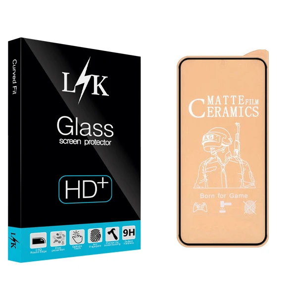 محافظ صفحه نمایش مات ال کی مدل Hard glass مناسب برای گوشی موبایل شیائومی Redmi Note 9