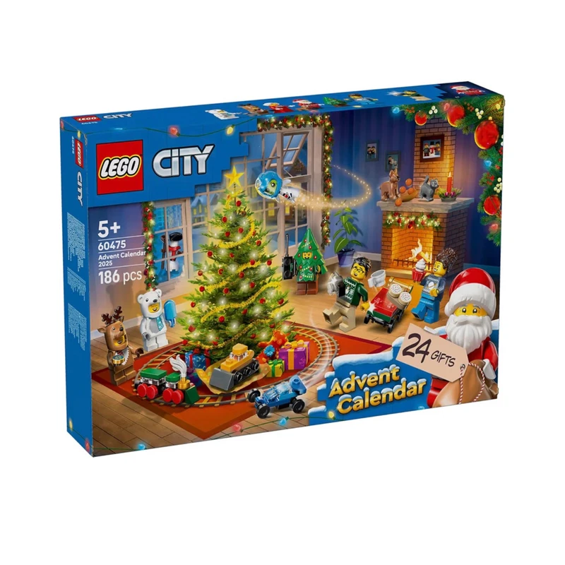لگو 186 تکه سری سیتی مدل City Advent Calendar 2025 کد 60475