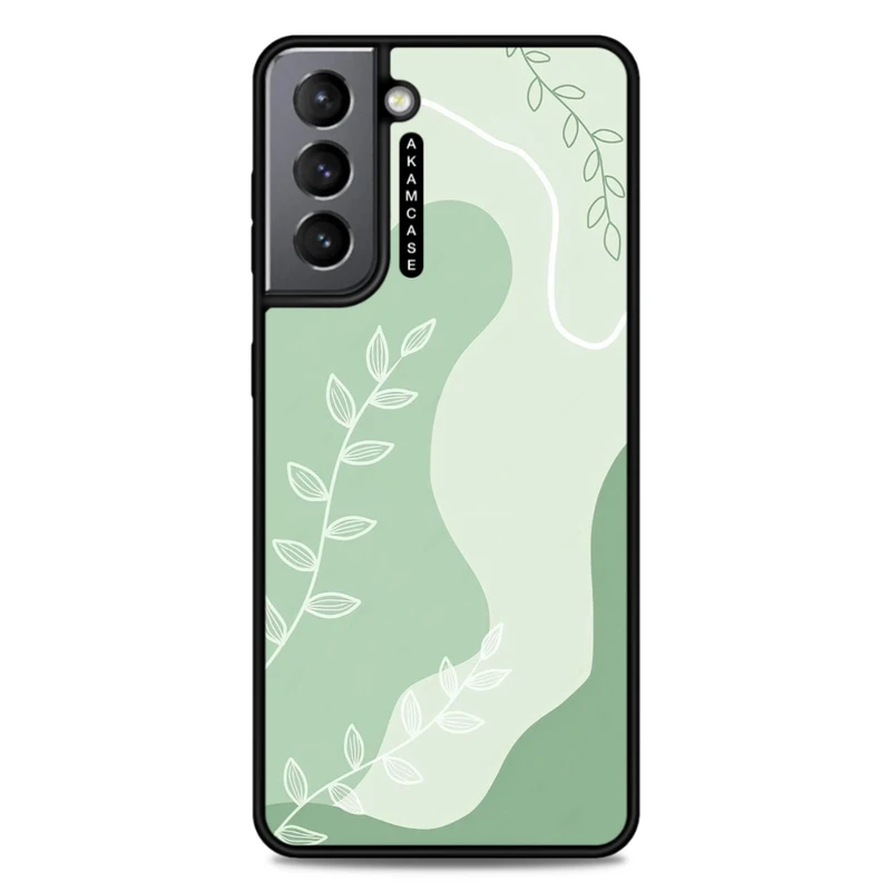 کاور آکام مدل AMC-WSGS21-LEAVES-29 مناسب برای گوشی موبایل سامسونگ Galaxy S21