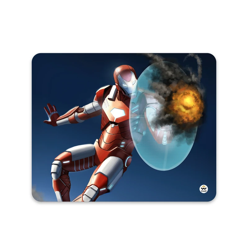 ماوس پد شادیت مدل Iron Man کد534 سایز 24*19 سانتی متر