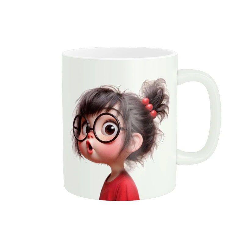 ماگ پاد آفرین طرح دخترک کد 5810