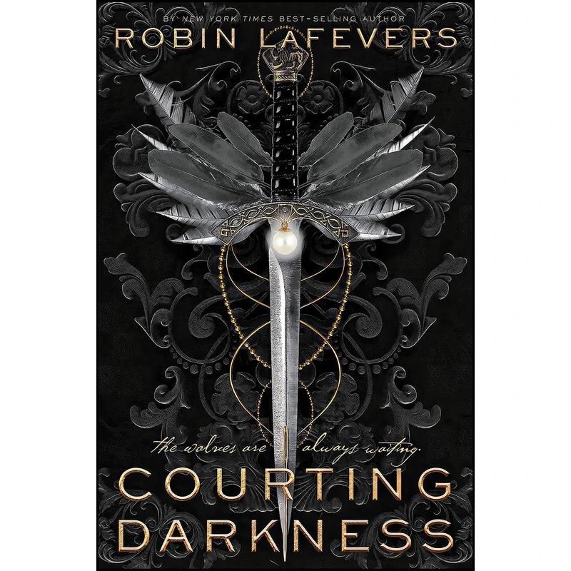 کتاب Courting Darkness  اثر R. L. LaFevers and Robin LaFevers انتشارات Clarion Books
