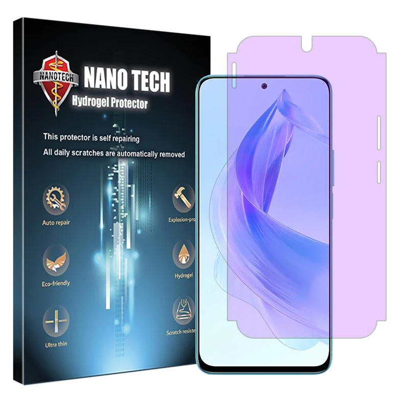 محافظ صفحه نمایش ضد اشعه بنفش نانو تک مدل Eye care مناسب برای گوشی موبایل آنر 90 Lite