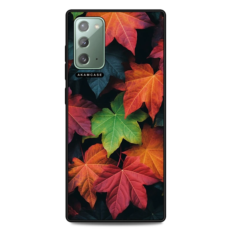 کاور آکام مدل AMC-WSGN20-LEAVES-35 مناسب برای گوشی موبایل سامسونگ Galaxy Note 20