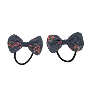 کش مو دخترانه مدل پاپیون کد 34 مجموعه 2 عددی