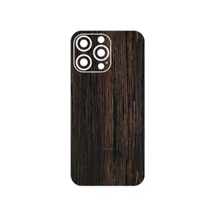 MAHOOT Burned_Wood Cover Sticker for Apple iPhone 14 Pro Max