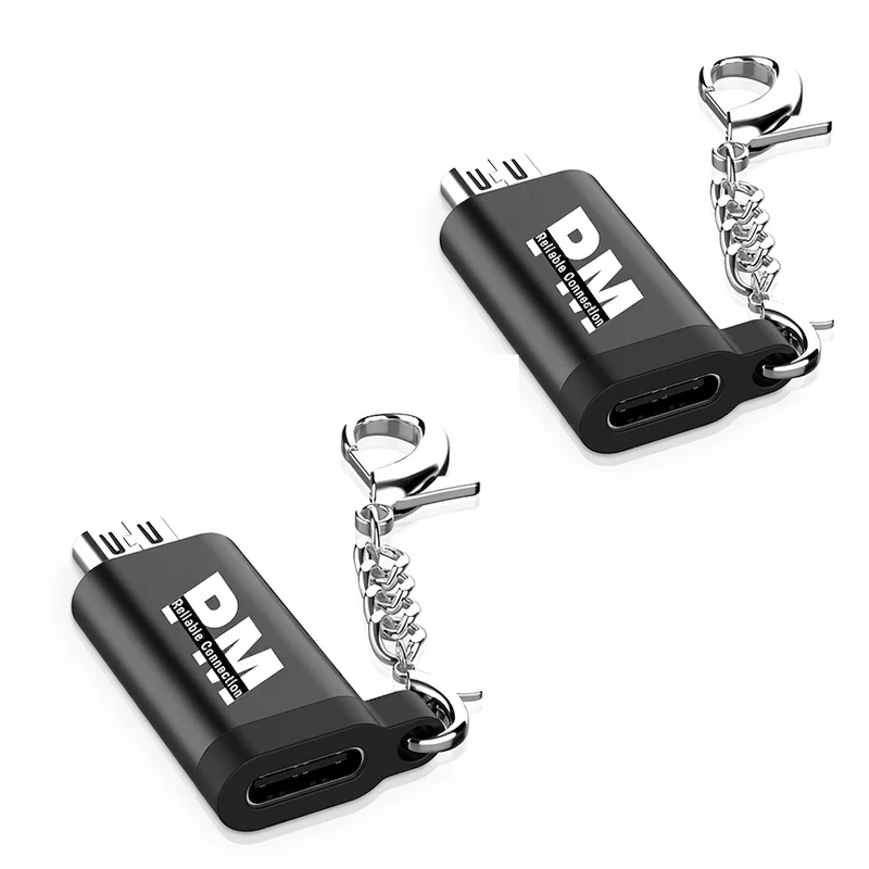 مبدل usb-c به microusb کد cm1002 بسته دو عددی
