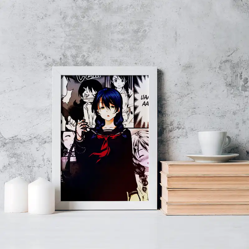 تابلو خندالو مدل مگومی انیمه جنگ غذاها کد 17019