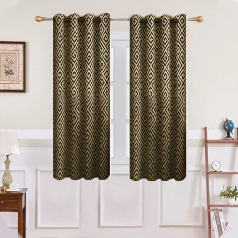 پرده پانچ تیکو دکو مدل ابریشم بافت دار سایز 230x140 سانتی‌متر