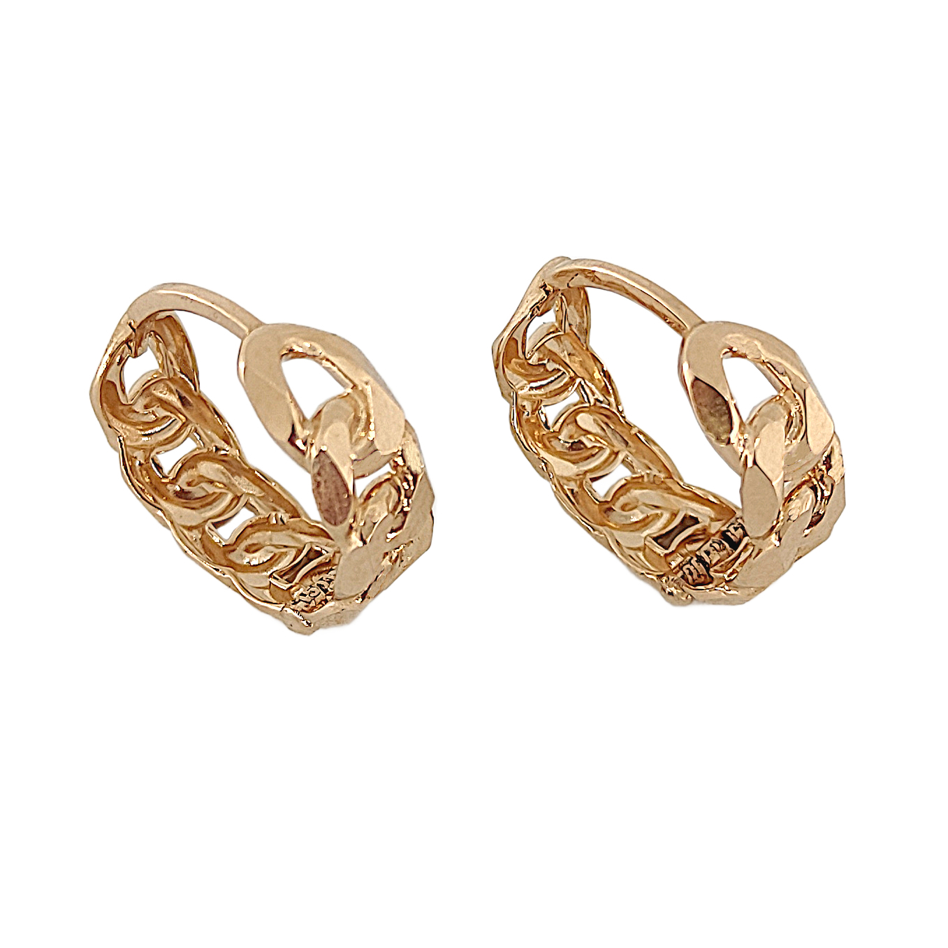 گوشواره طلا 18 عیار زنانه طلا و جواهرسازی افرا مدل کارتیه ۳۰۷۳۰۶۳۰۵