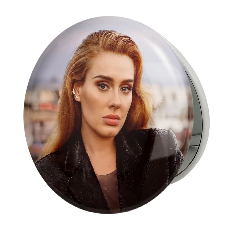 آینه جیبی خندالو طرح ادل Adele مدل تاشو کد 18996 