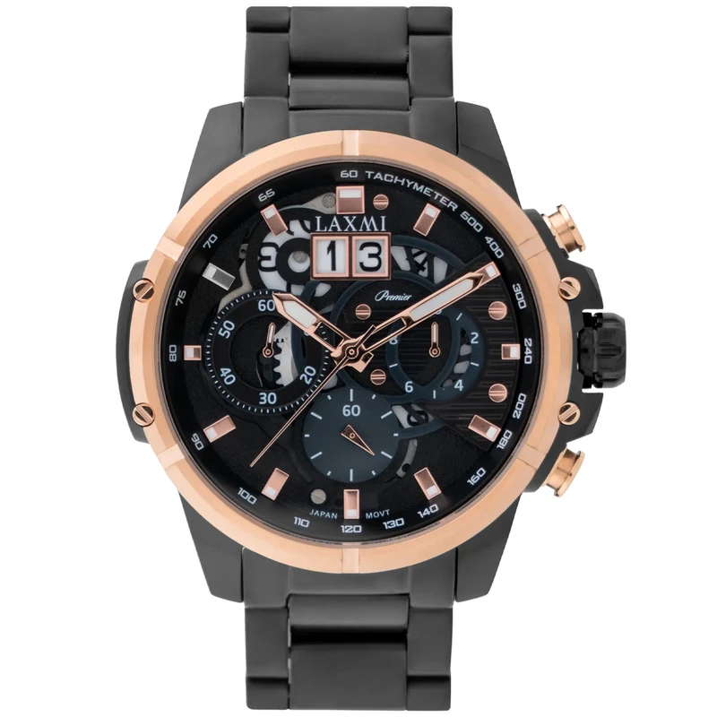 ساعت مچی عقربه‌ای کوارتز مردانه لاکسمی مدل 8130-2