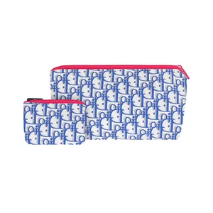 کیف لوازم آرایش دخترانه مدل 0015 مجموعه دو عددی