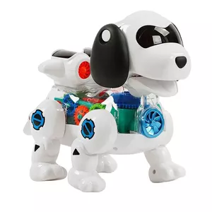 اسباب بازی مدل سگ چراغدار طرح چرخ دنده ای کد G-1