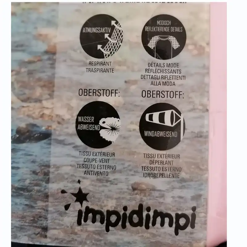 شلوار ورزشی دخترانه ایمپی دیمپی مدل دو بنده بارانی کد 13291501