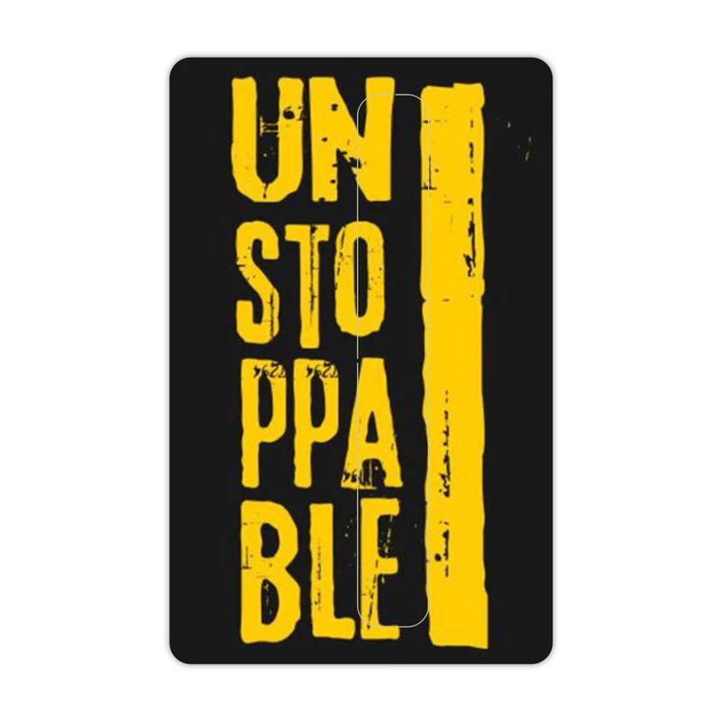 استیکر کارت مدل سام نگار طرح unstoppable کد SP1163