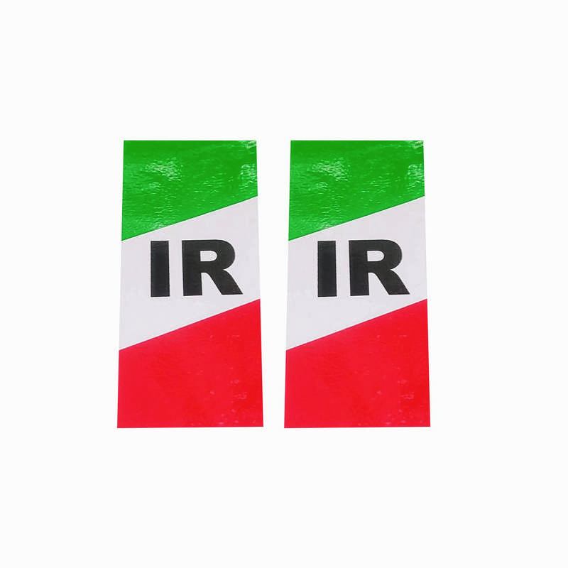 برچسب موتور سیکلت طرح پرچم ایران  کد s 9310 بسته 2 عددی