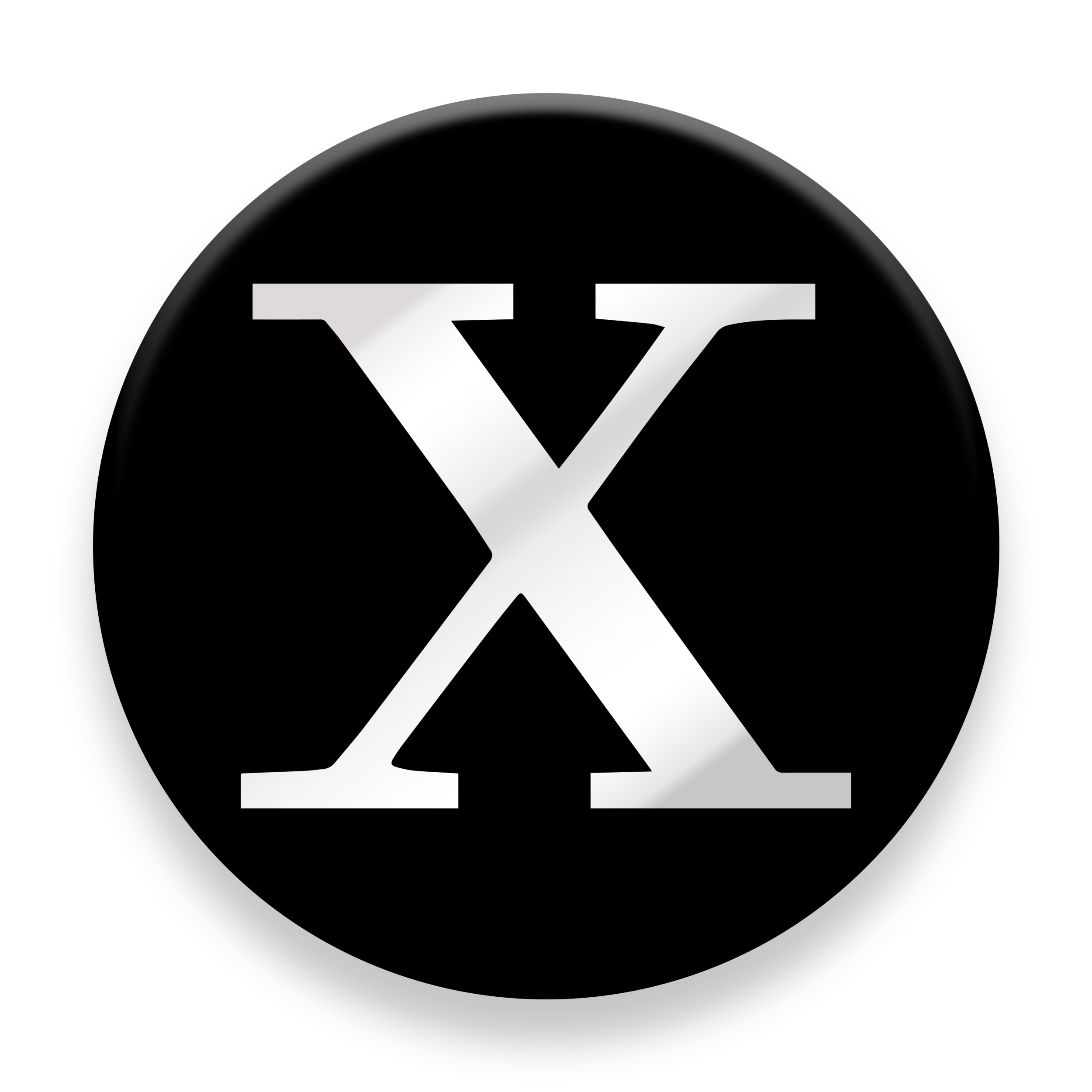 برچسب موبایل  مدل X symbol مناسب برای پایه نگهدارنده مغناطیسی