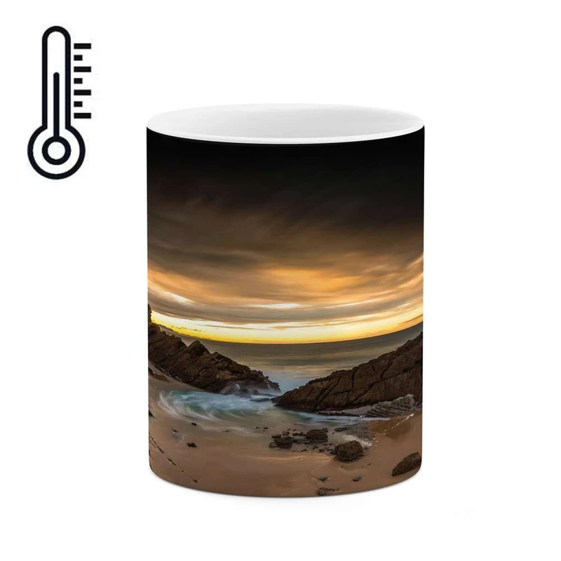 ماگ حرارتی کاکتی مدل منظره کد mgh14074