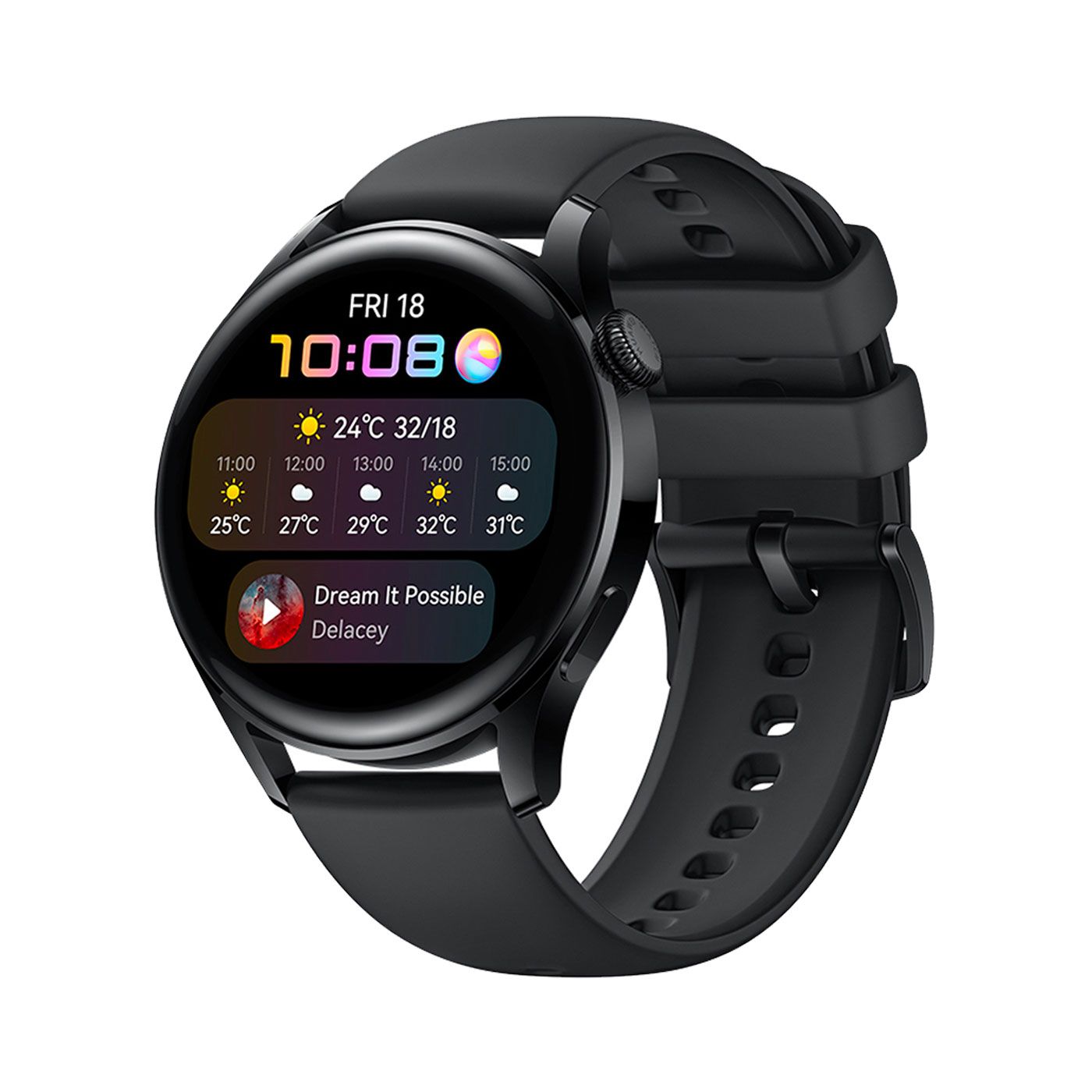 ساعت هوشمند هوآوی مدل Watch 3 بند سیلیکونی -  - 1