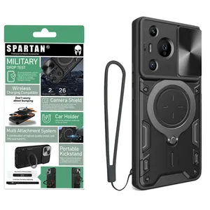 Spartan Magnet Ring Strap Cover for Huawei Pura 70 Pro